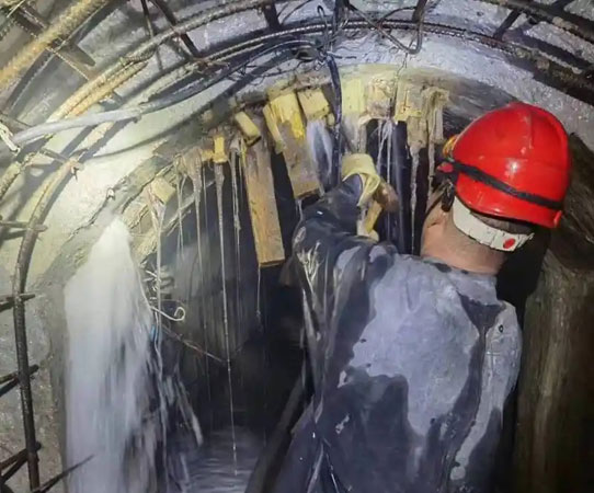 麻洋镇大坝堵漏