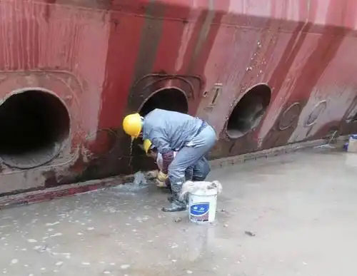 麻洋镇船坞堵漏