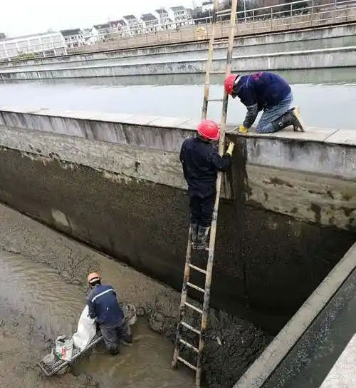 麻洋镇污水池堵漏